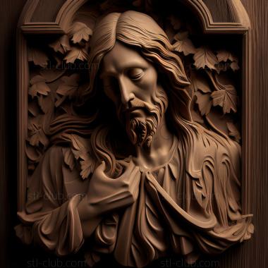 3D model st jesus (STL)